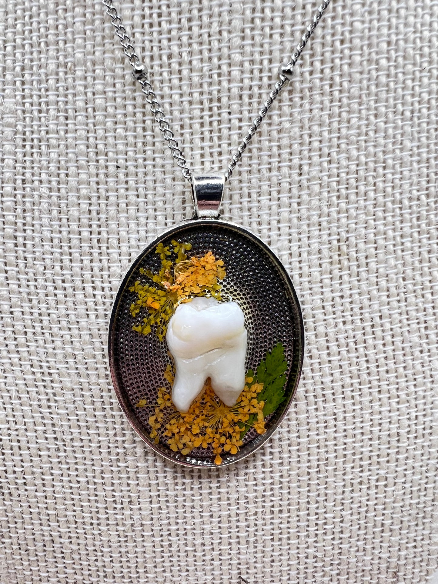 “The Empress” Human Teeth Necklace
