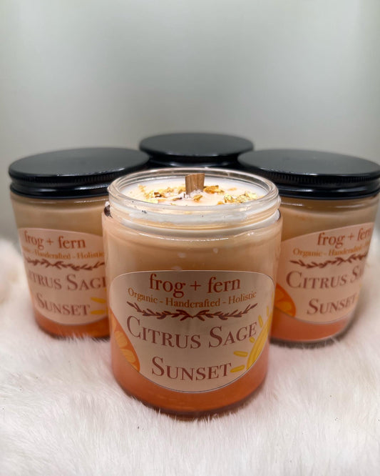Citrus Sage Sunset Candle - 8oz